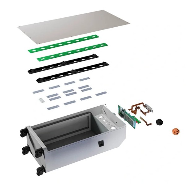 Case EEL-V4-JK 48V-BOX (16s1p) - bílý vertikální